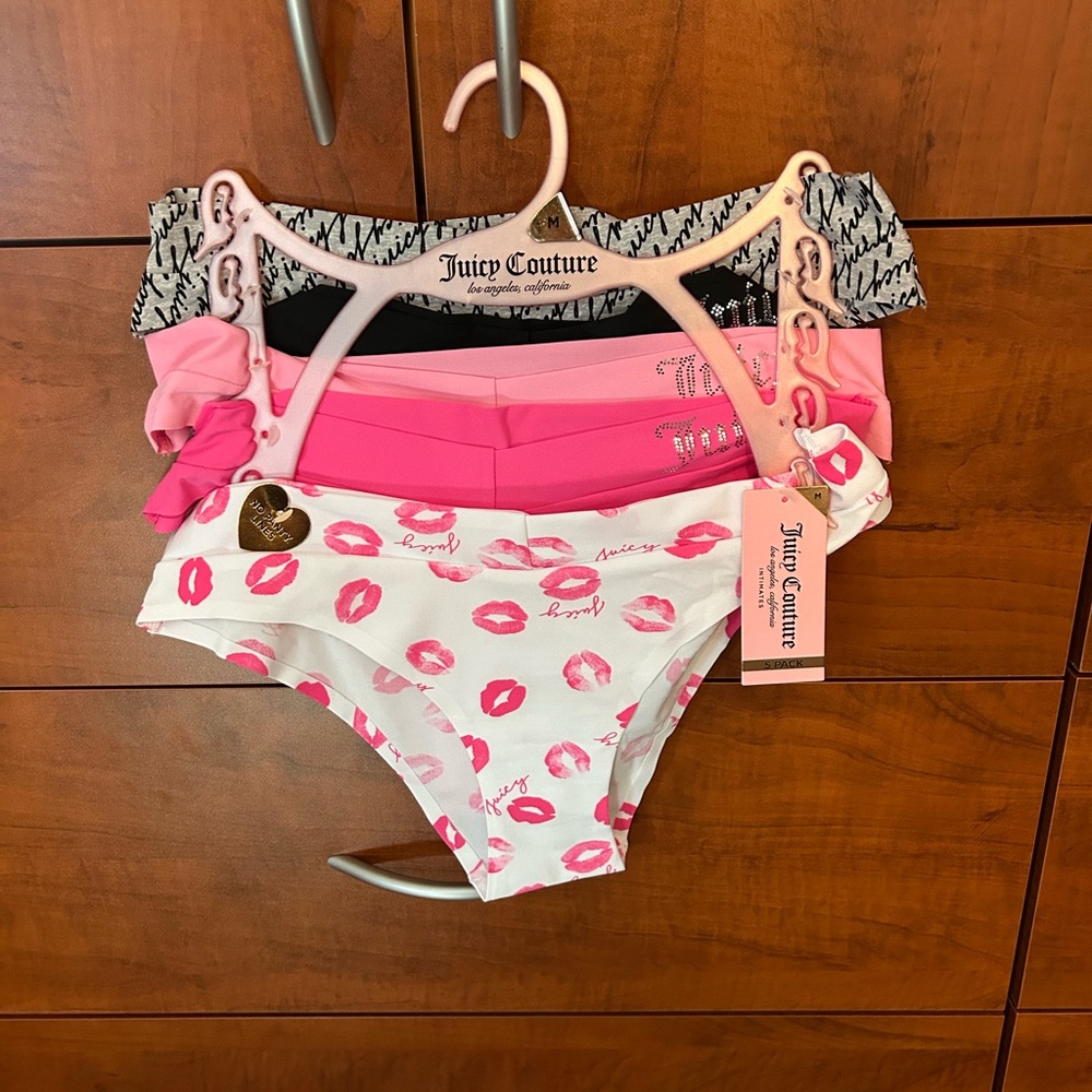 Juicy Couture Panties Set of 5